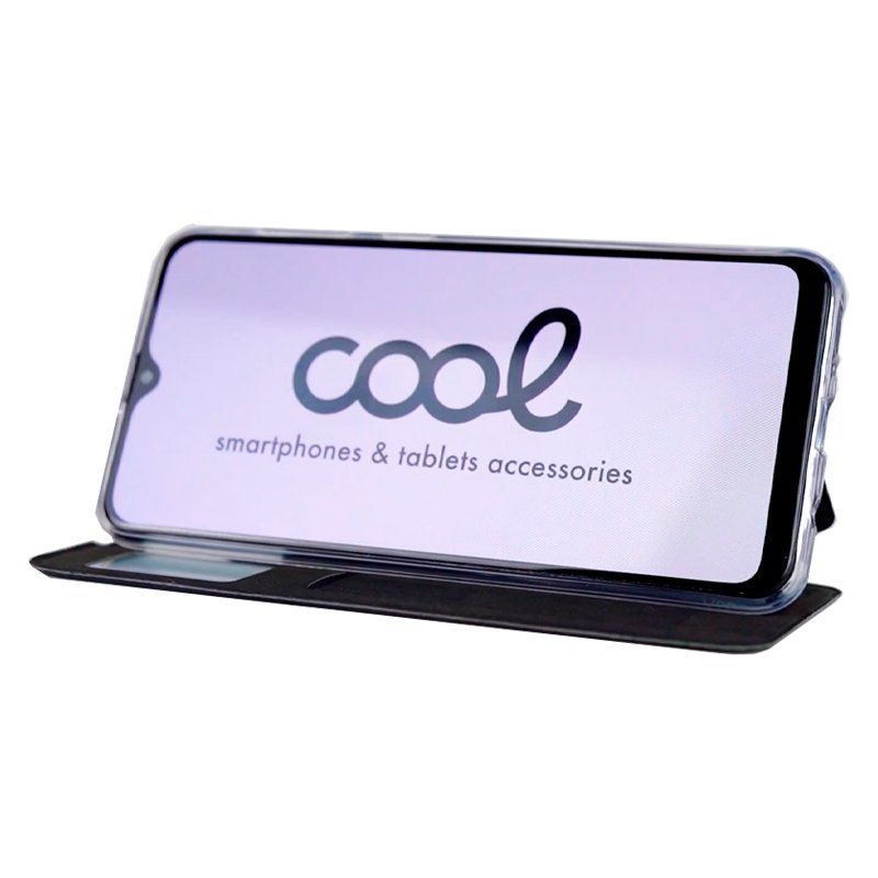 Funda COOL Flip Cover para Xiaomi Poco X7 Pro 5G Liso Negro