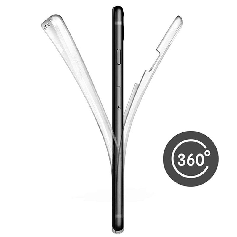 Funda COOL Silicona 3D para Xiaomi Redmi Note 14 Pro (Transparente Frontal + Trasera)