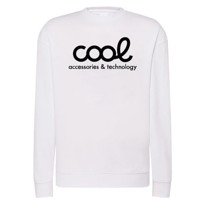 Textil Sudadera Cool Accesorios Talla L (Unisex) Blanco